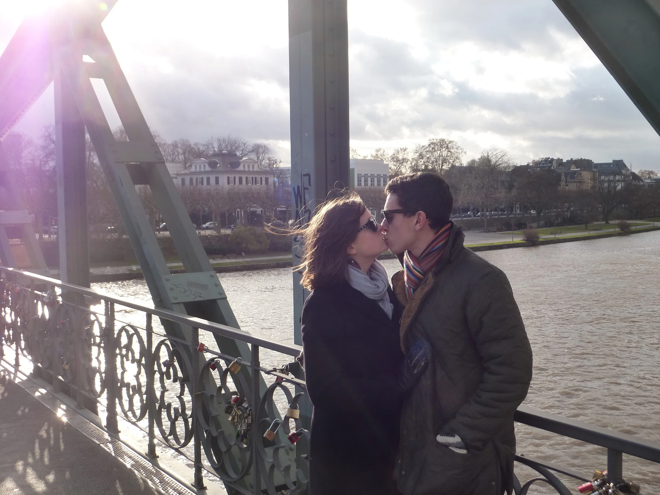 Lili Visits Nick in Frankfurt