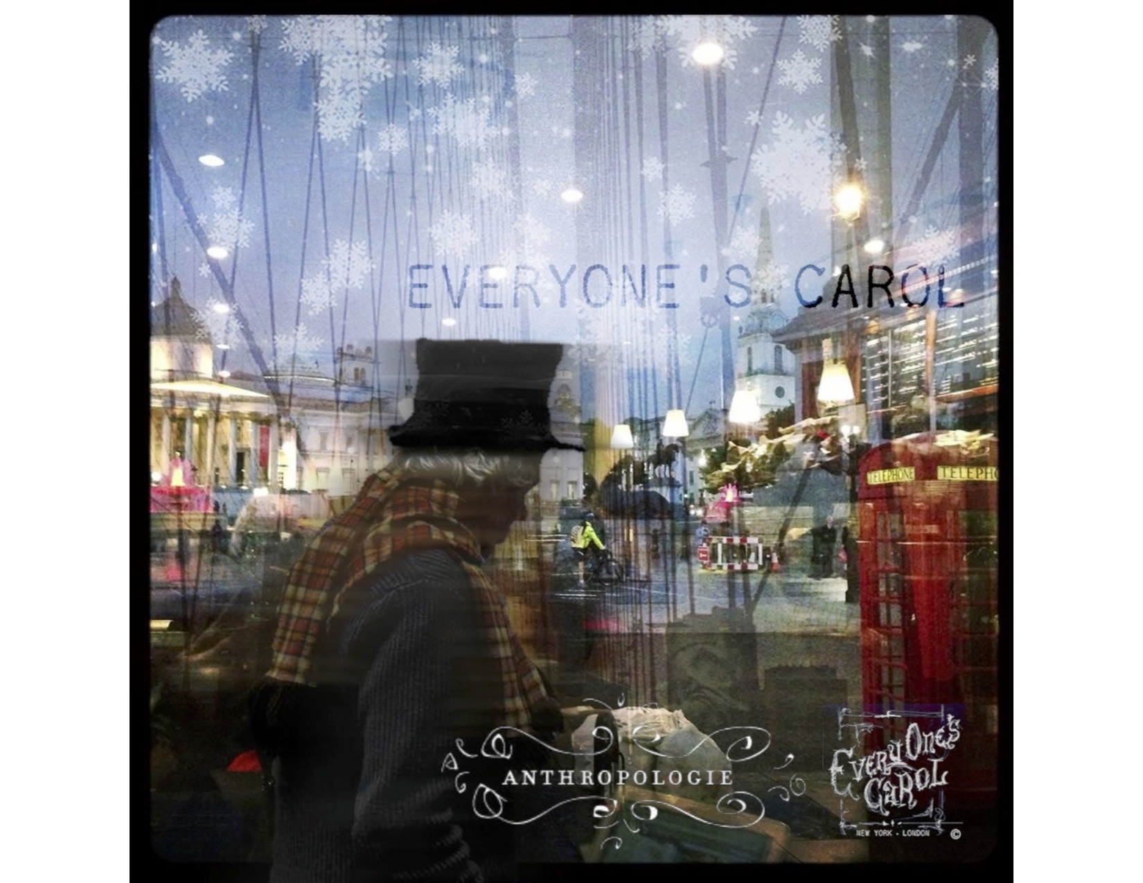Laurie collaborated with Anthropologie London for a bespoke staging ofher global production of Charles Dickens classic tale, Everyone's Carol with over 40 artists from all over the world in their flagship store. Everything is possible. Dream big. Go far. Make your vision come to life.