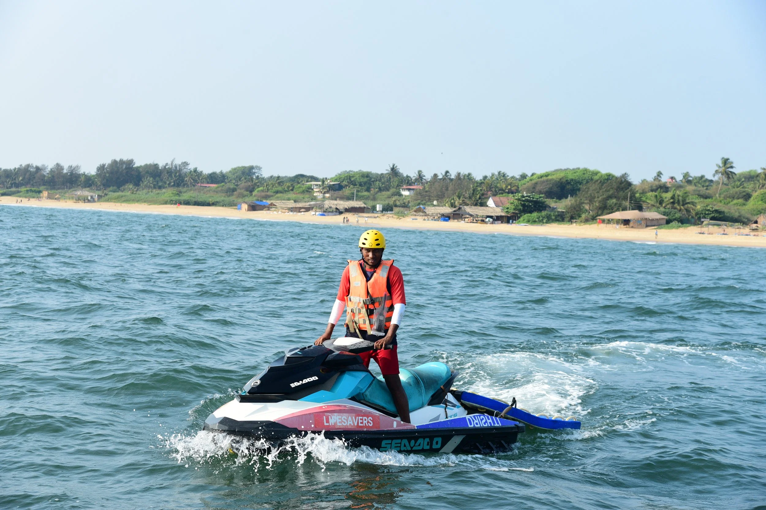   A jetski is a critical component of a rescue operation  