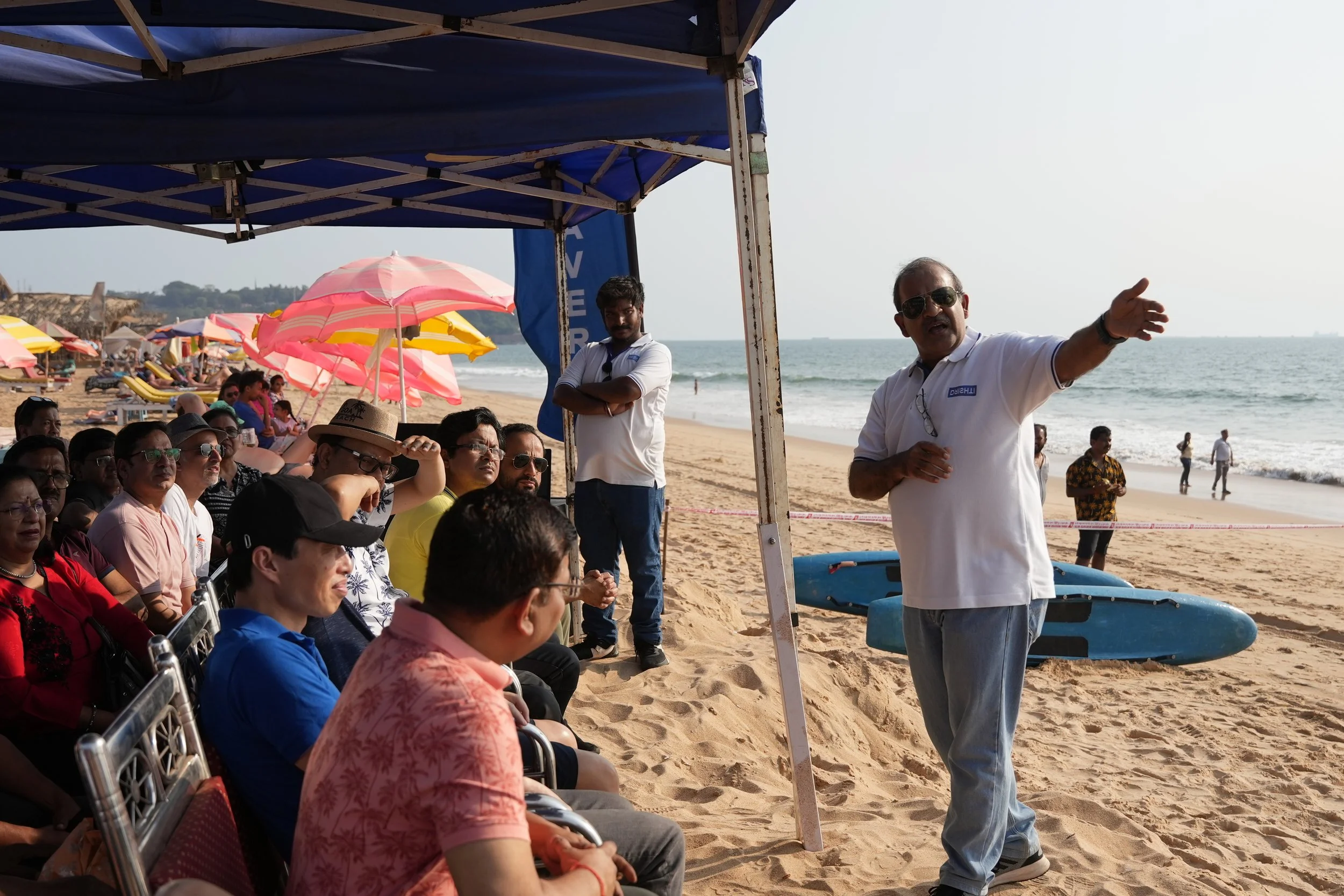  We highlighted our cutting-edge beach safety measures and technological advancements in lifesaving at the 'Strengthening National Programme for Prevention and Management of Trauma and Burn Injuries: Way Forward' event organised by the Union Ministry