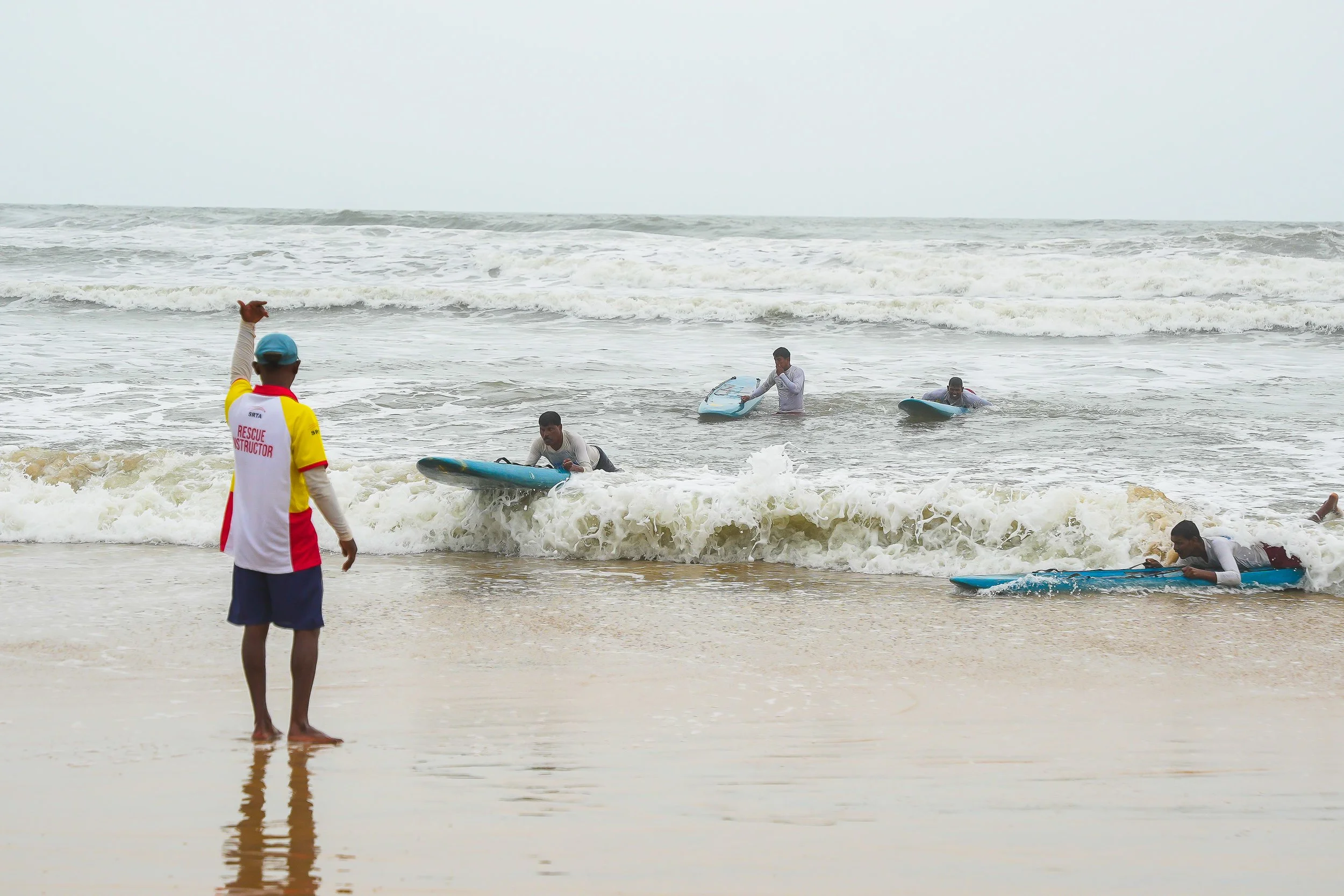 Drishti Marine Lifesavers undergoing Refresher Training