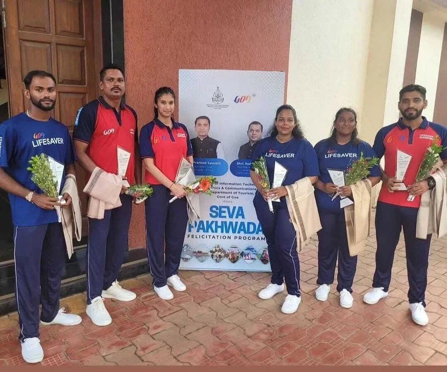 Felicitation of Lifesavers at Seva Pakhwada