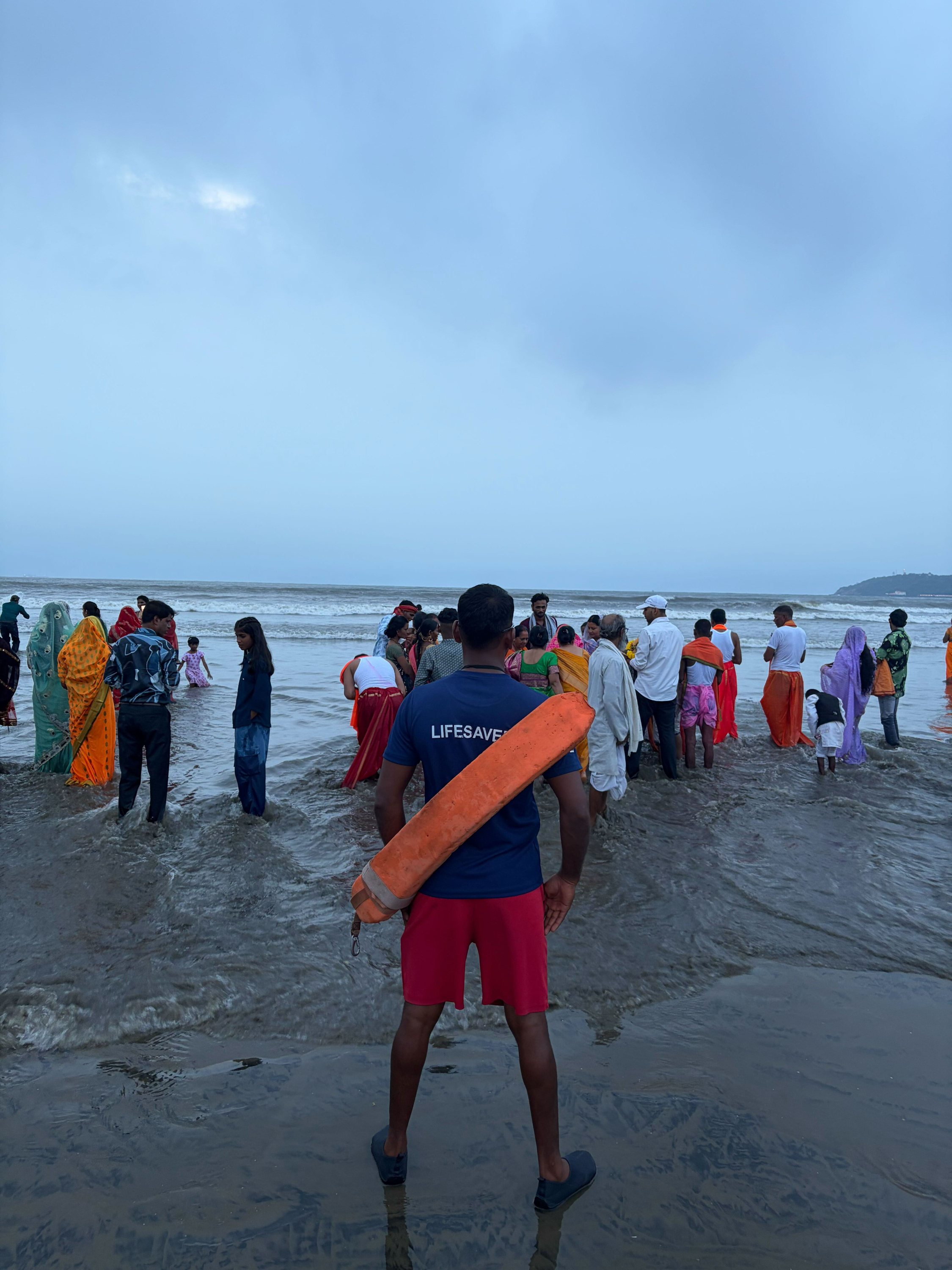 Drishti Marine Lifesavers on duty for Chhath Puja 2025