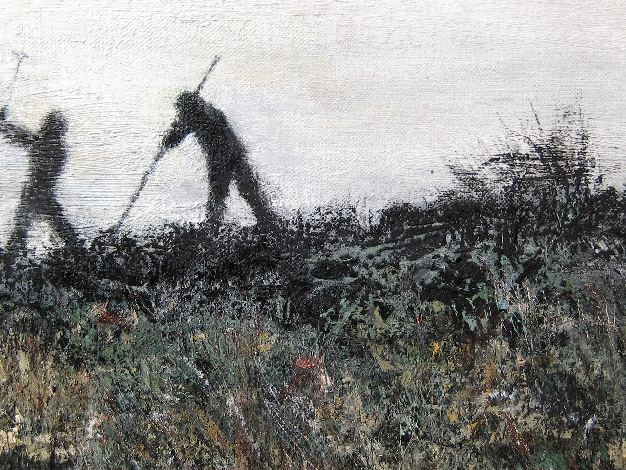 Detail, "Hunting Snakes, Sprague, WA, 1983"