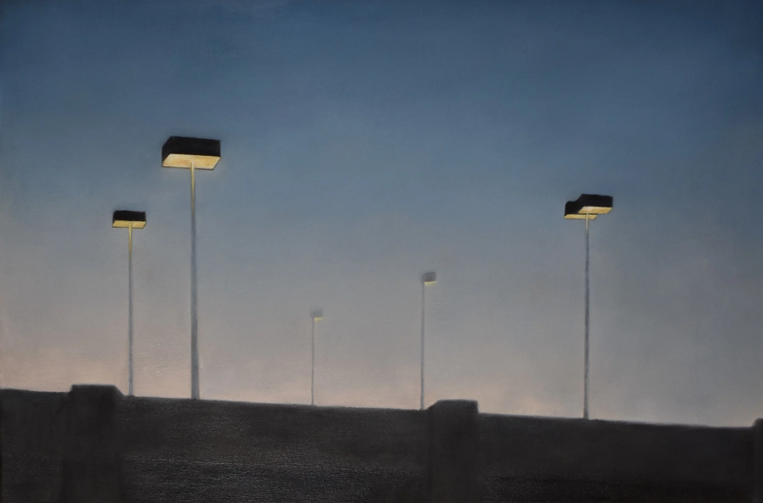 "Northtown", oil on canvas, 24" x 36", 2019