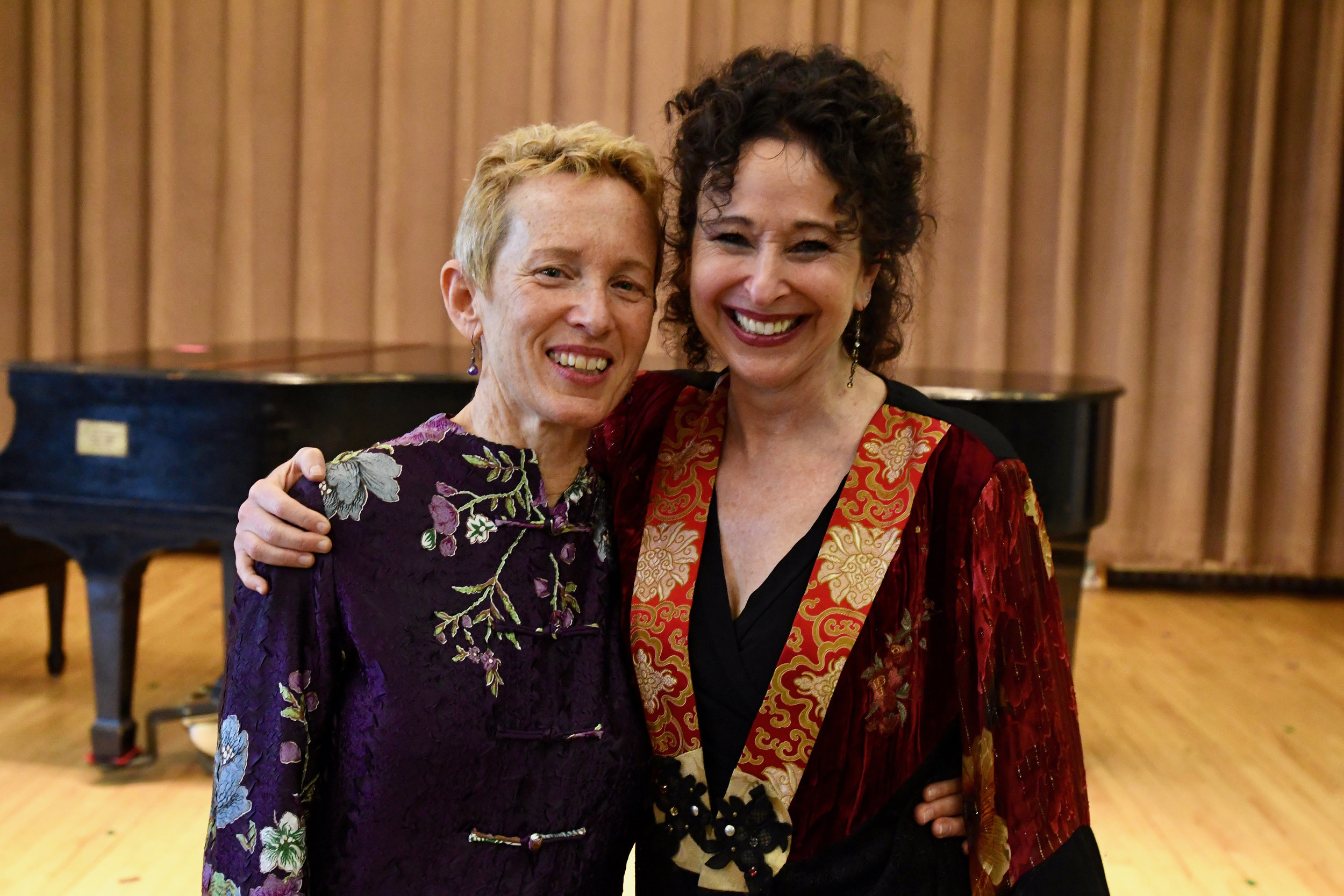 Linda Reichert and Andrea Clearfield