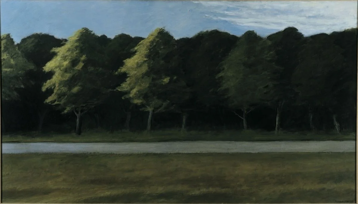Edward Hopper's Road and Trees