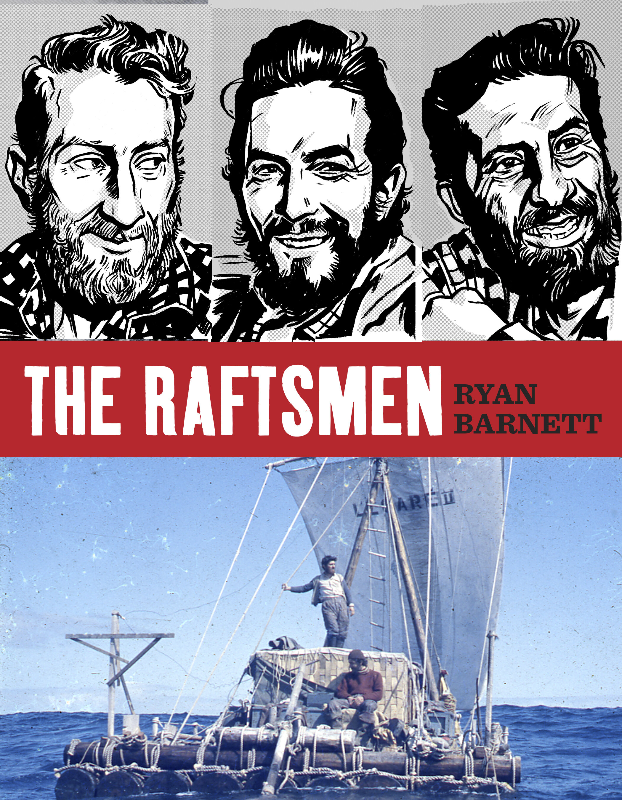 The Raftsmen, Firefly Books 2018, Cover Design