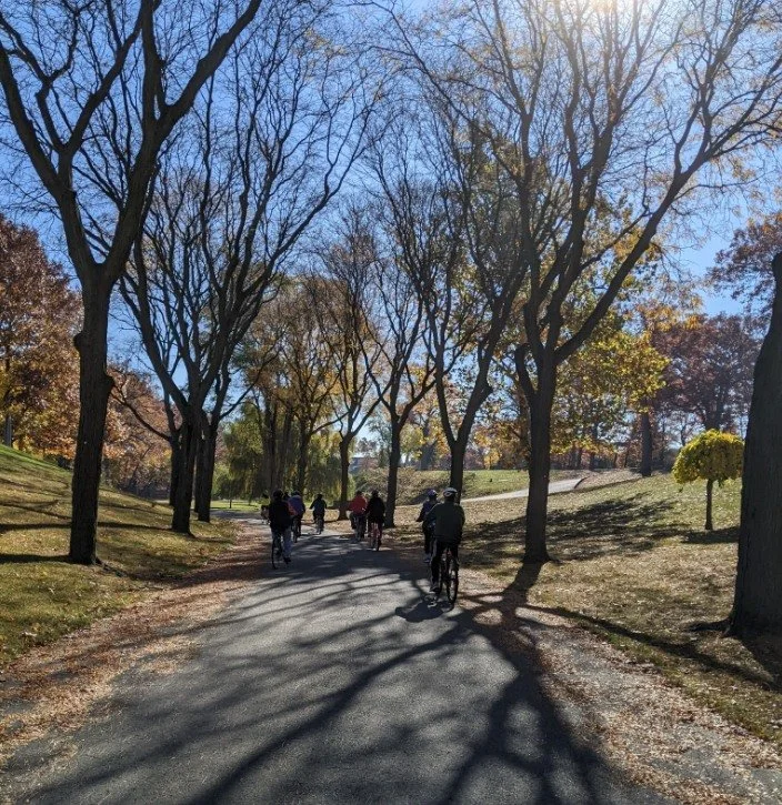 If you are interested in taking a ride on the spooky side with us this year, here's what you should know about availability for our Haunted Detroit Bicycle Tour:
The only public tour with openings remaining is Sunday, 10/26. If you'd like to book a p