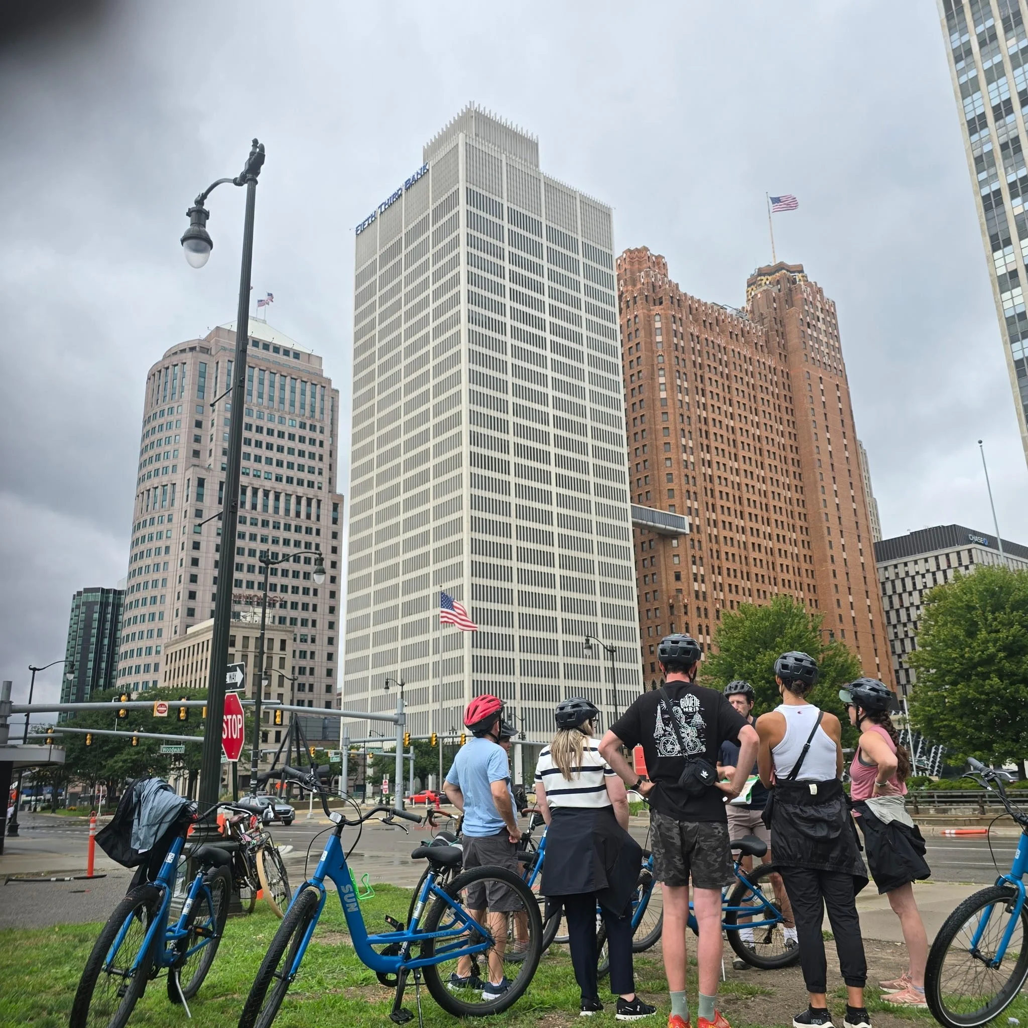 Due to a large group canceling their spots, we have openings on Sunday's Architecture tour. This is probably our most popular tour, consistently highly-rated by participants. You'll visit the Riverfront and Downtown, New Center and Milwaukee-Junction