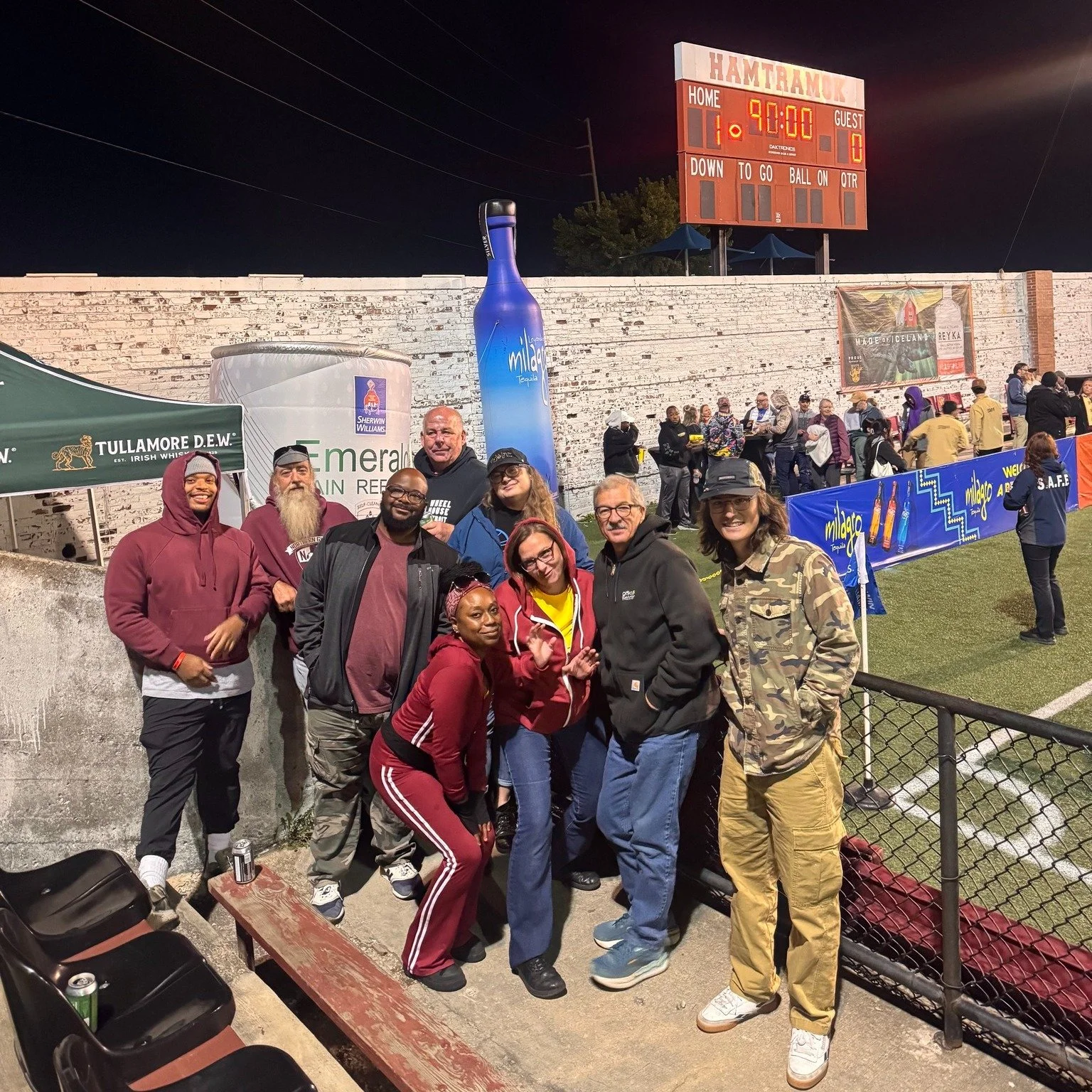 Had a great team outing at @detroitcityfootballclub VS Birmingham Legion last eve! #citytilidie #vivelerouge #dcfc #wheelhousecrew