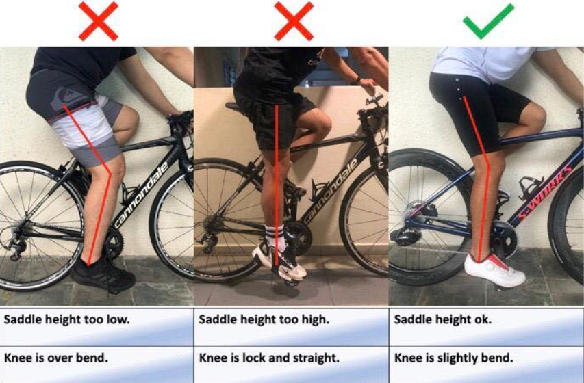 Bike Seat Height Is Biking Good For The Knees Seat Height Peloton