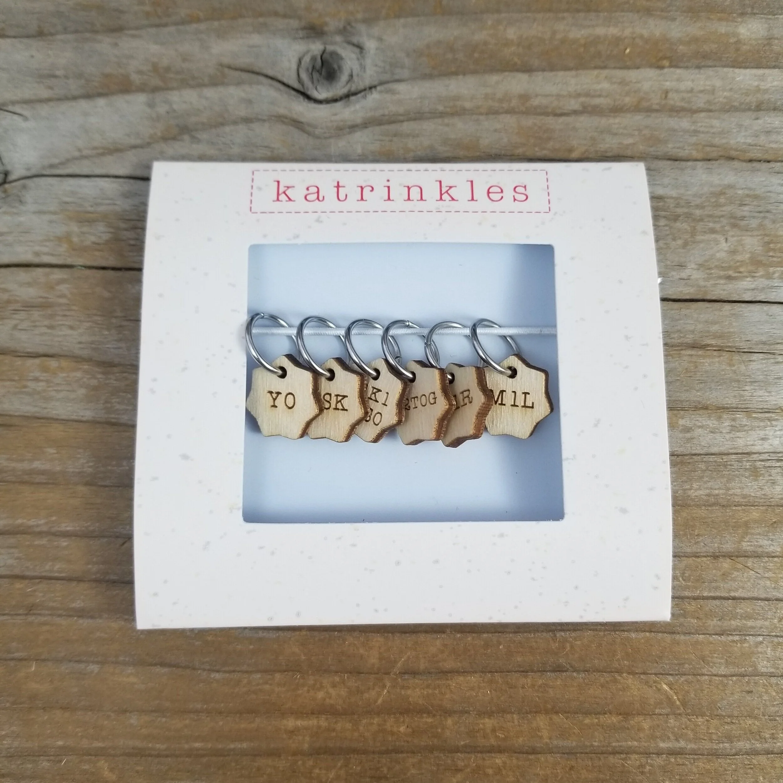 Increase / Decrease Stitch Marker Set — katrinkles