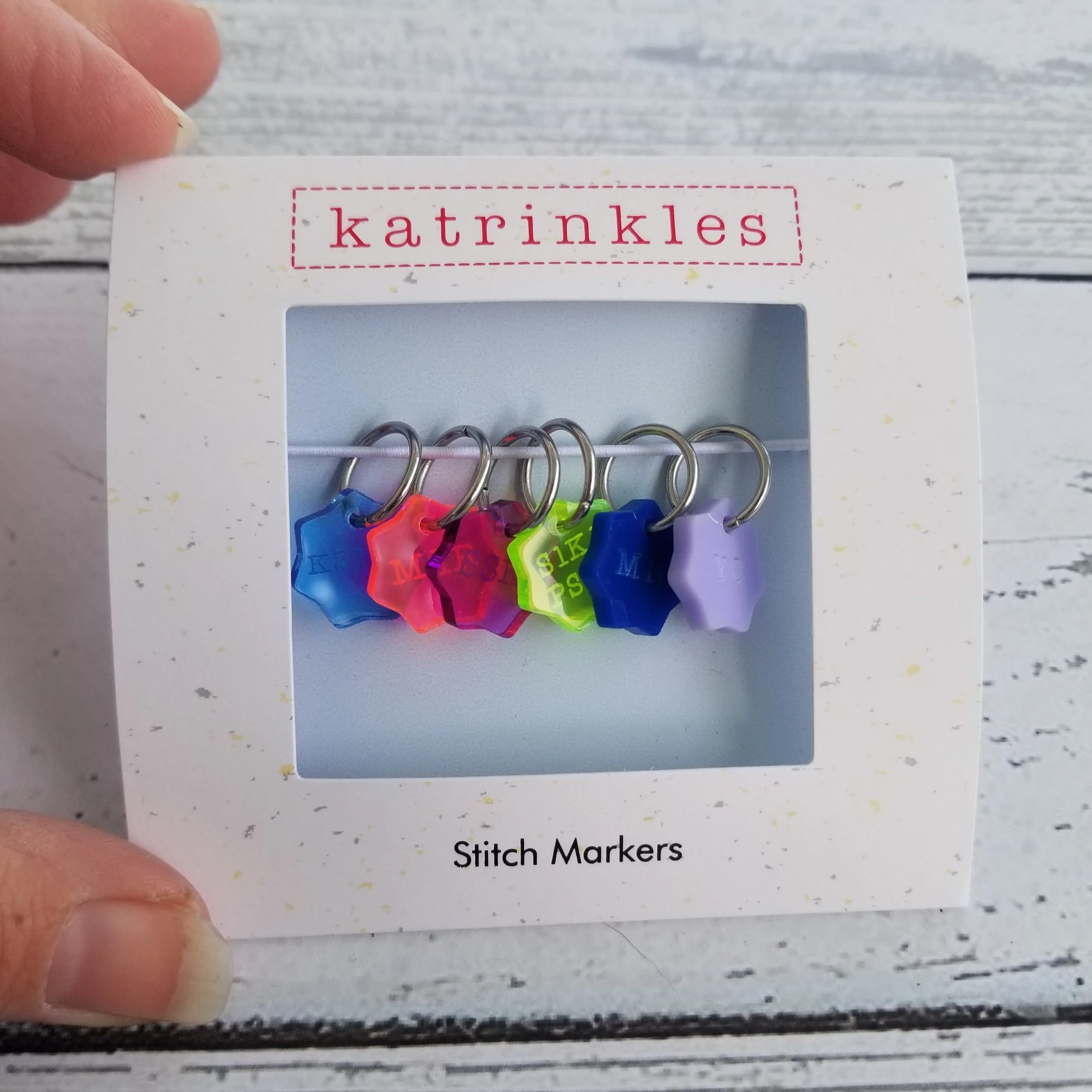 Increase / Decrease Stitch Marker Set — katrinkles