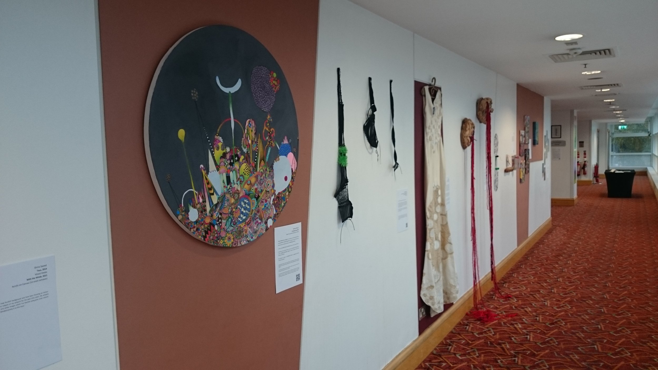 Art exhibition at FIL 2015 .