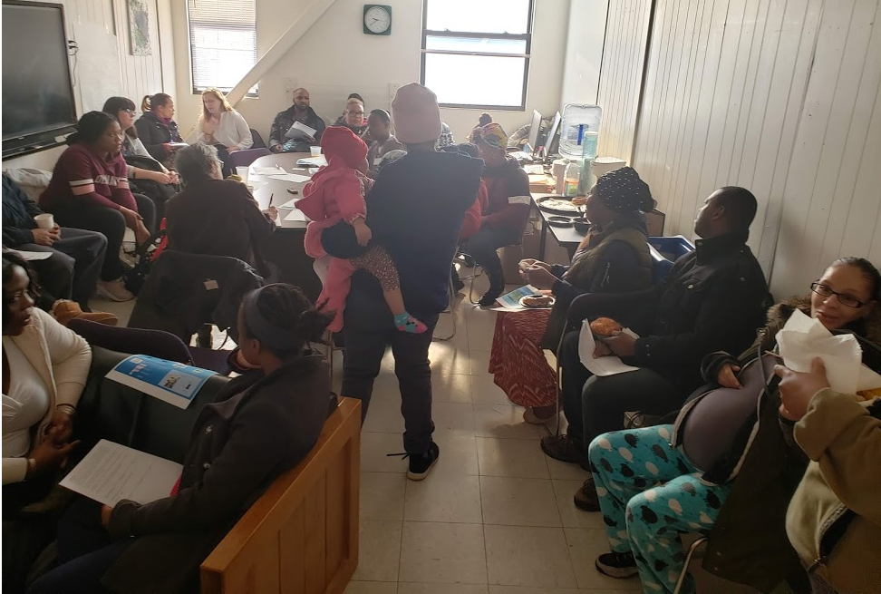  March 19, 2019, Nathalie Bazil from Healthy Homes, Massachusetts Department of Public Health and JSI Research &amp; Training Institute, Inc. (JSI) held a focus group during the Parent Asthma Network session to better understand factors that can affe