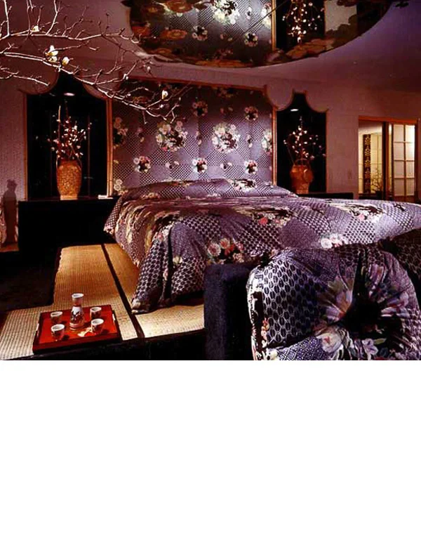 Shibui was a Japanese inspired room complete with a Japanese bath.
