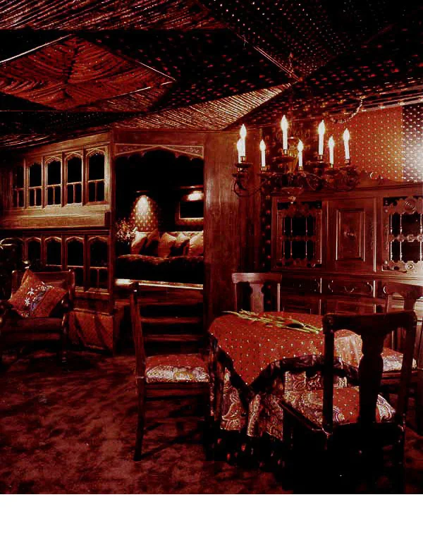 Gypsy Caravan was one of the 130 unique rooms in the Hotel Mutiny. 