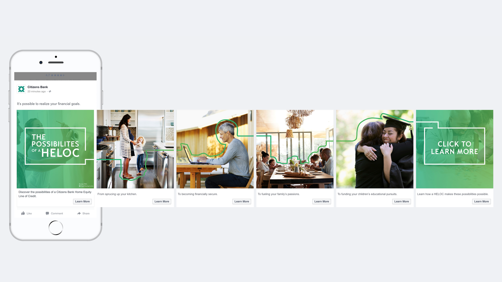 Facebook Carousel Ad: Option #2
