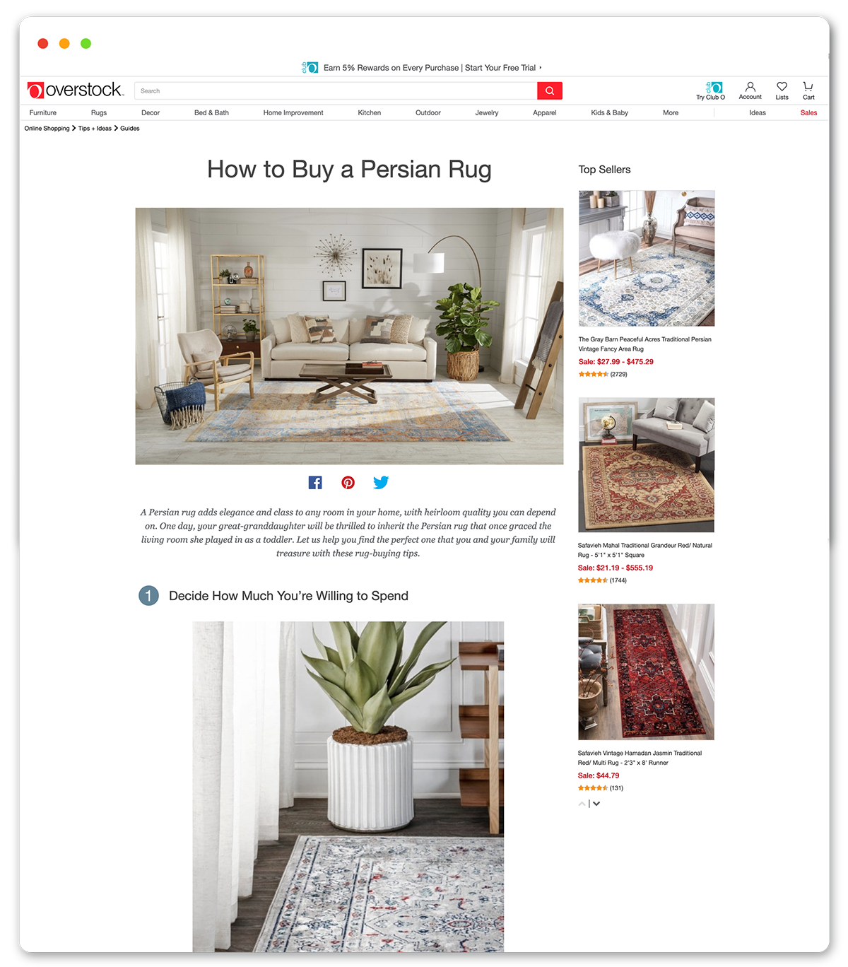 Overstock Guides