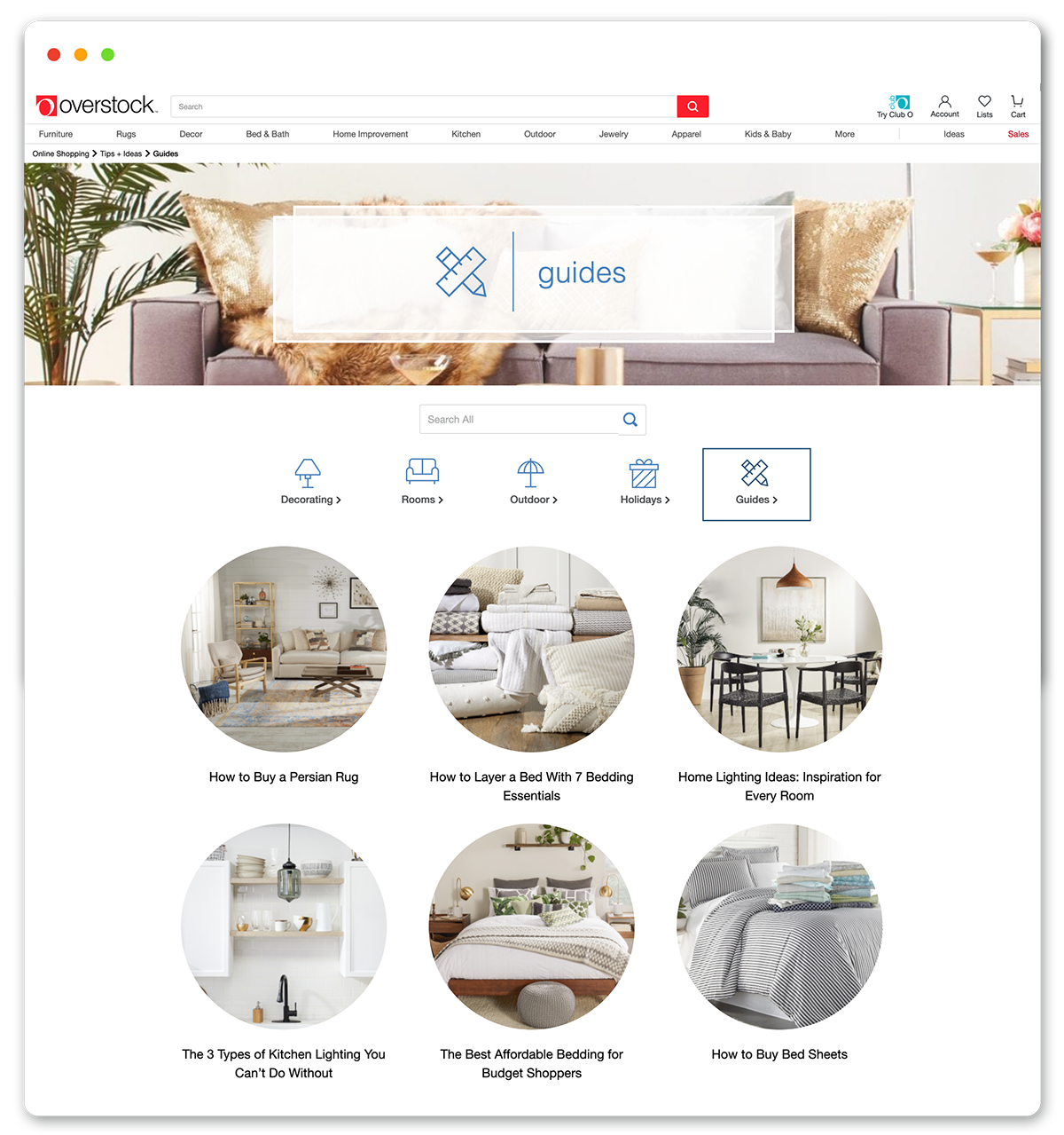 Overstock Guides