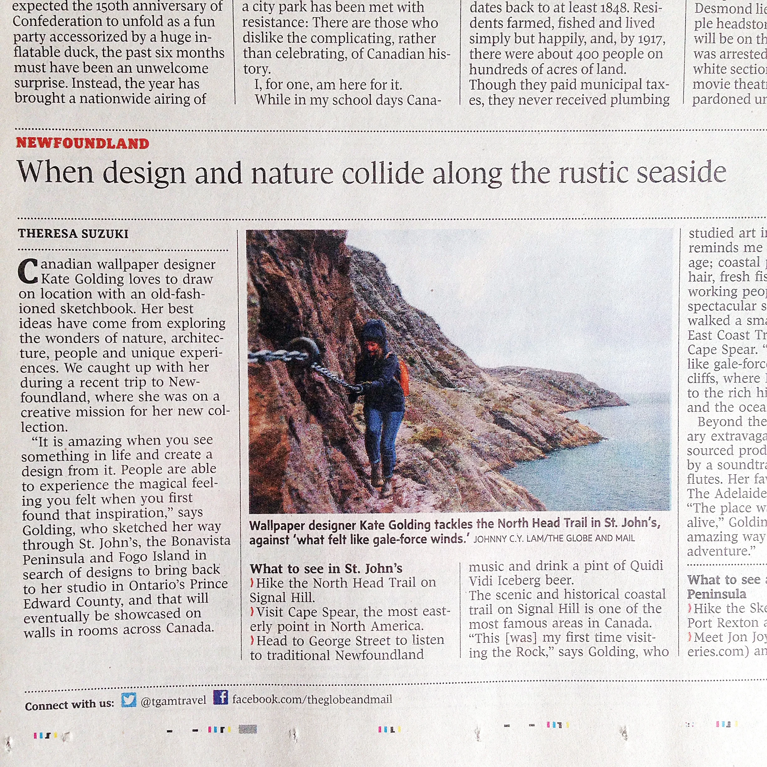 Kate Golding - Globe and Mail Travel - Newfoundland 1.JPG