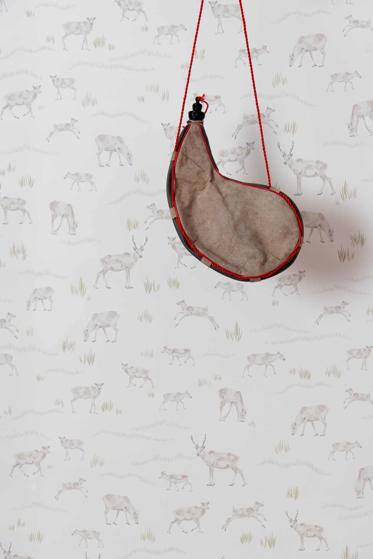 Kate Golding Caribou wallpaper // Modern wallcoverings and interior decor.