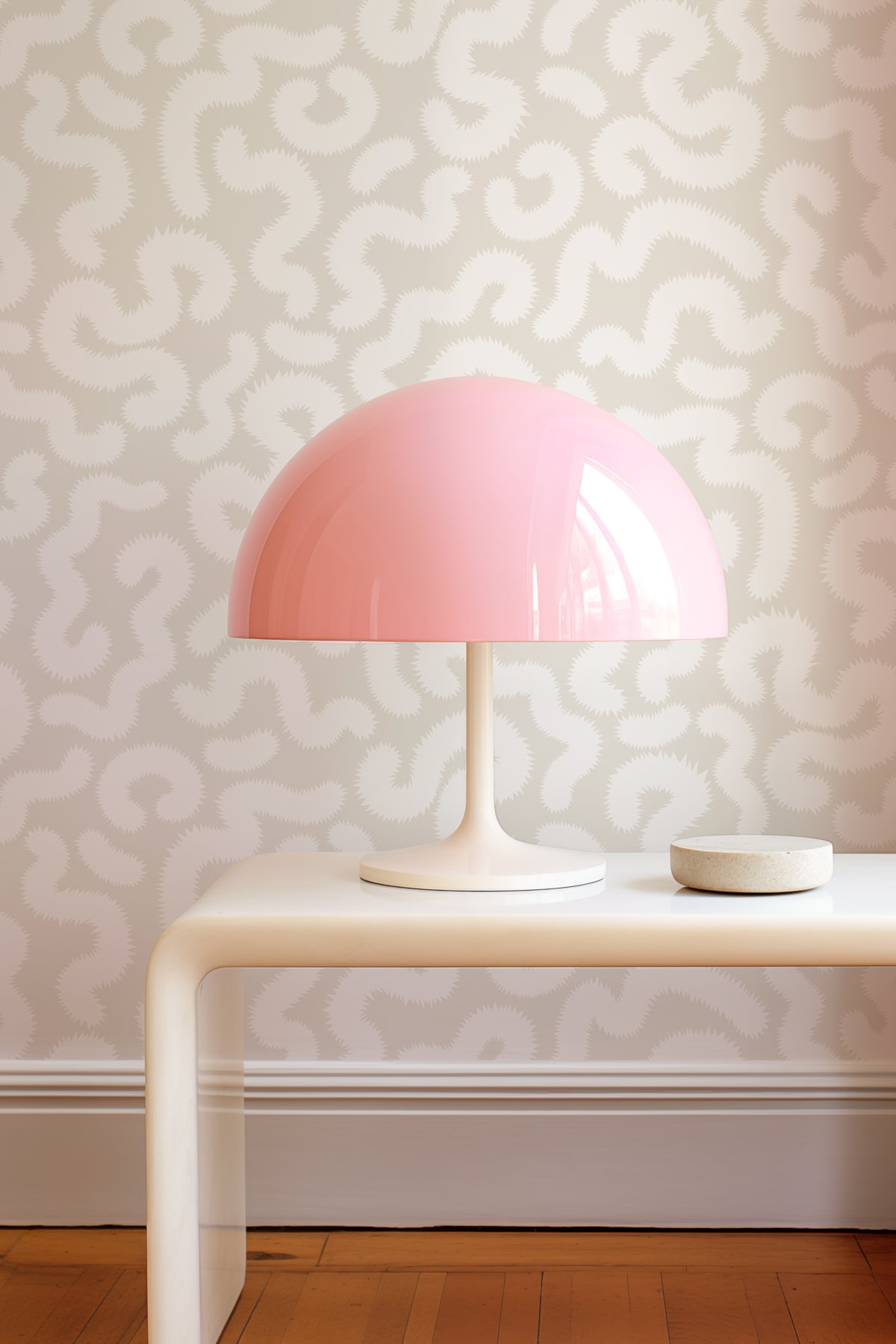 Kate Golding Spring Pop (Parchment) Wallpaper.  Modern wallcoverings and interior decor. 