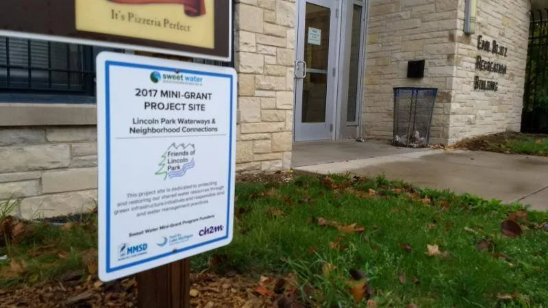 One of the 2017 mini-grant project sites. Sweet Water will be continuing the mini-grant program for the 2018 season with new projects. 