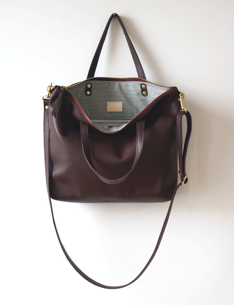 Umbrella Collective | Leather Bags, Leather Goods, Handmade in Portland,  Oregon-Leather Hobo (L) | Umbrella Collective