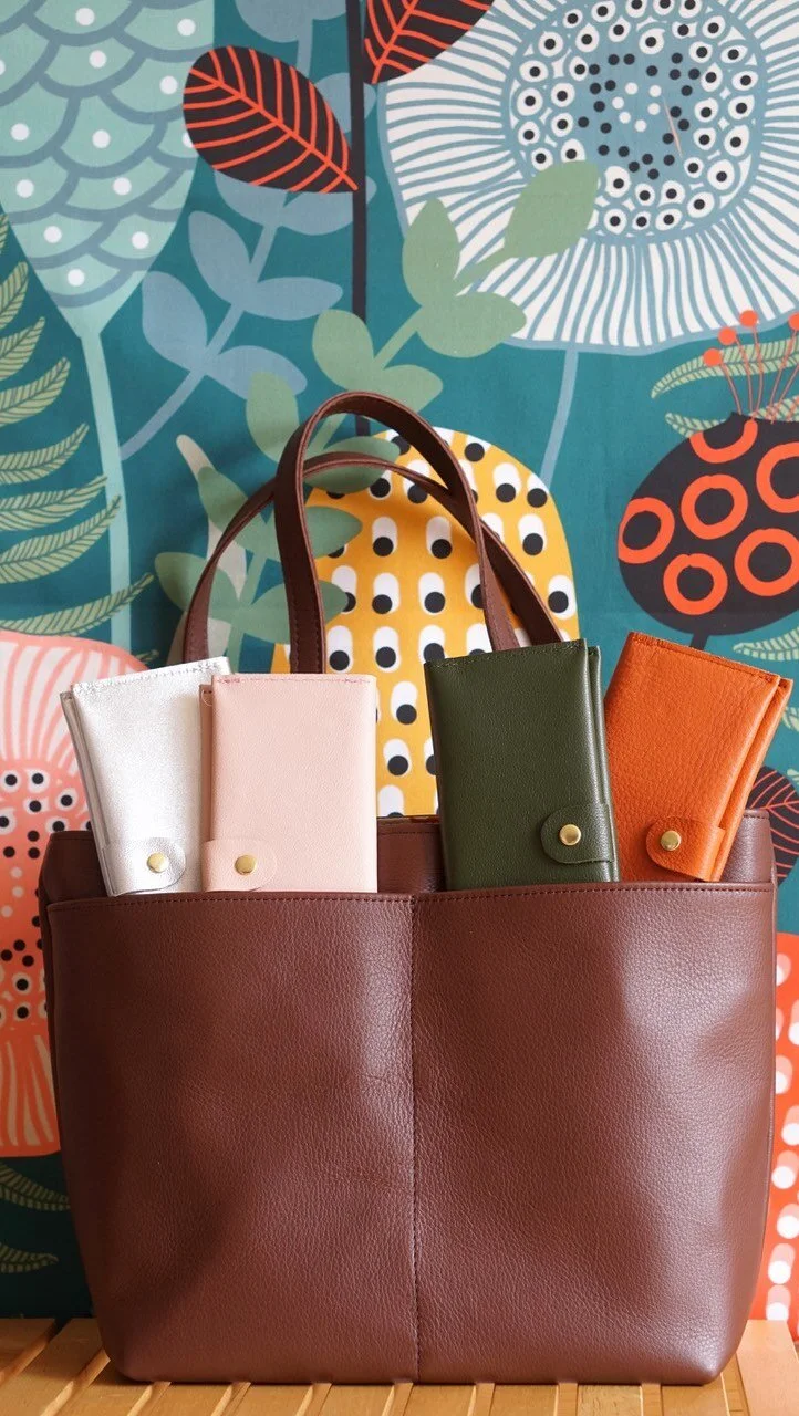 Umbrella Collective Leather Bags, Leather Goods, Handmade in Portland