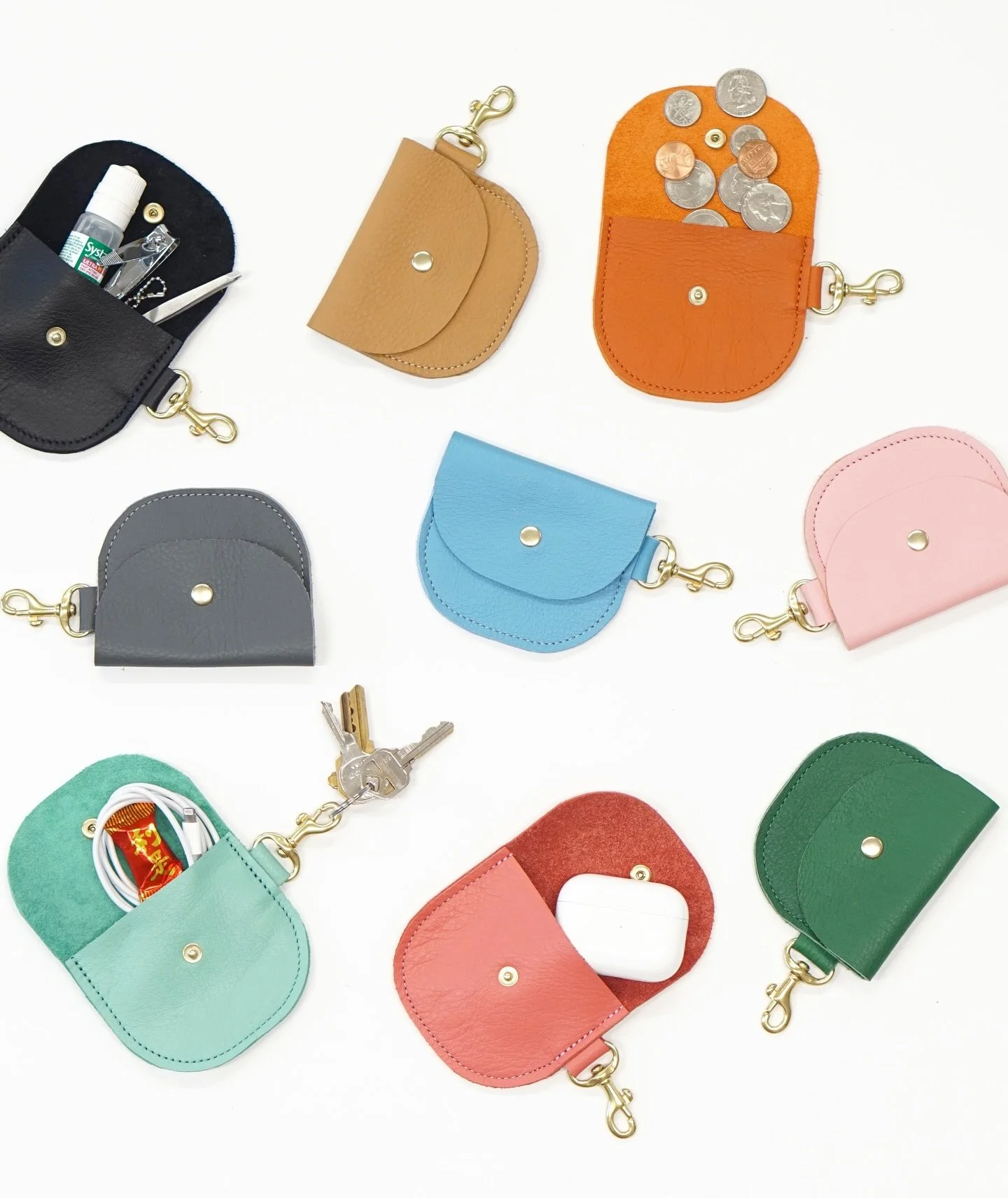 I&rsquo;ll have a small batch of Snap Pocket Keychains on Saturday. Hold your monies, AirPods, charge cords, candies, and knickknacks! Hook it to your keys or your bag so you don&rsquo;t lose it! 

I&rsquo;m also excited to announce that @dangocatdes