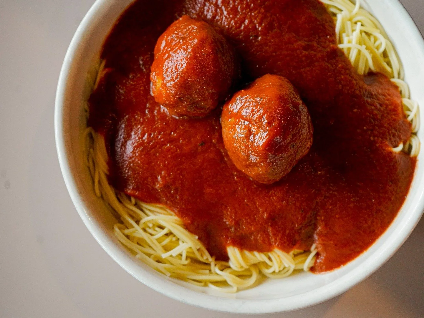 Pasta and meatballs, anyone? 🍝✨