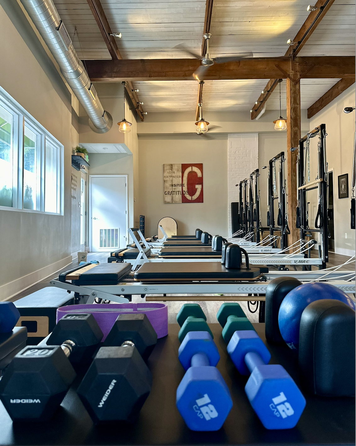 Embody Baltimore Pilates Studio — Reformers, Tower &amp; Free Weights