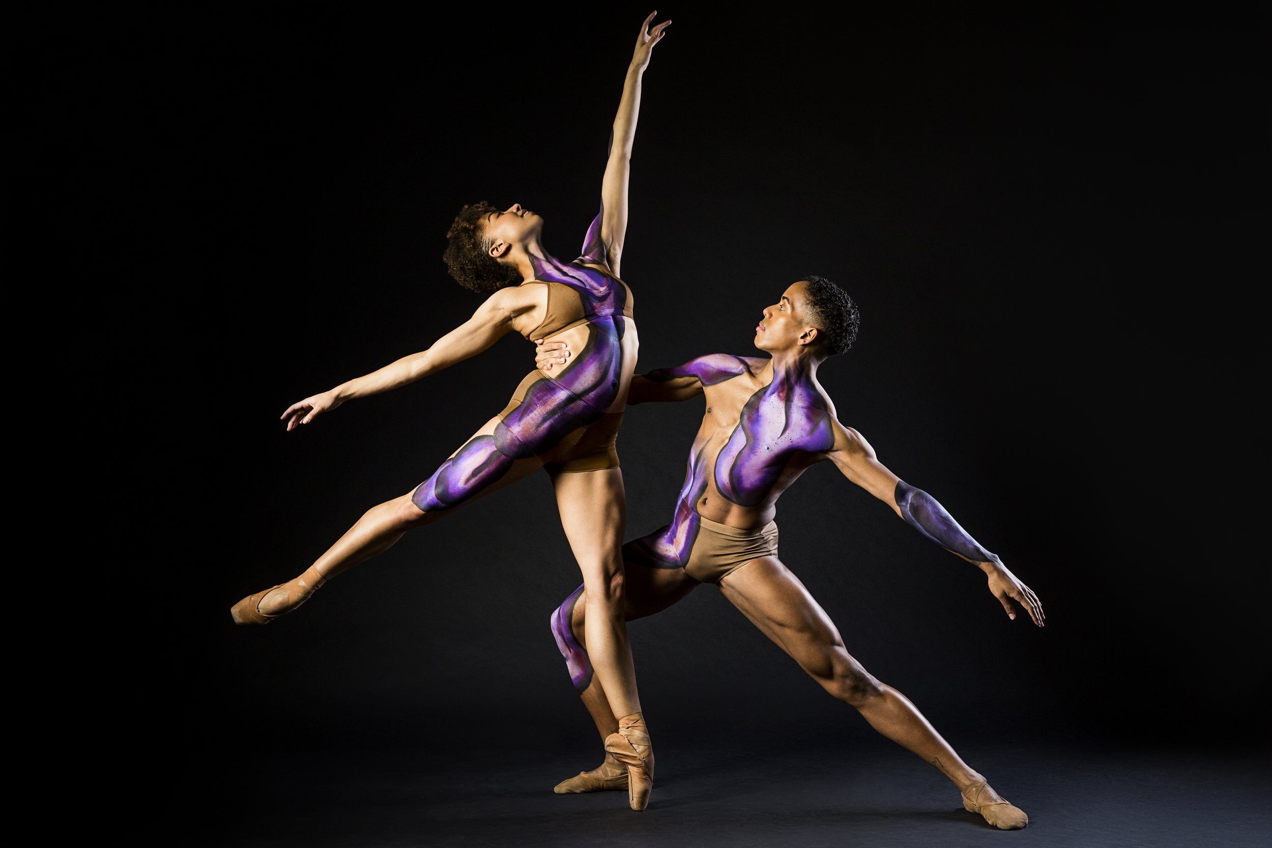 Stephanie Williams (Dance Theatre of Harlem) and Daniel Harder (Alvin Ailey American Dance Theater)