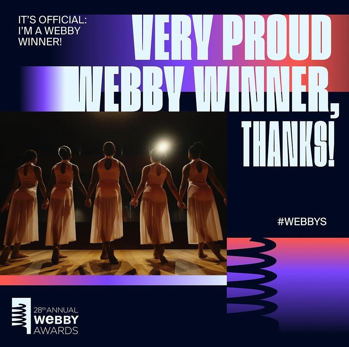 📣📣We are forever grateful to the amazing teams at @lowtownstudios, @filmfortworth, and YOU! Our piece won a Webby!! 🫶🏾🫶🏾🫶🏾🩰🩰🩰#lowtownstudios #filmfortworth #browngirlsdoballet #webbyawards2024