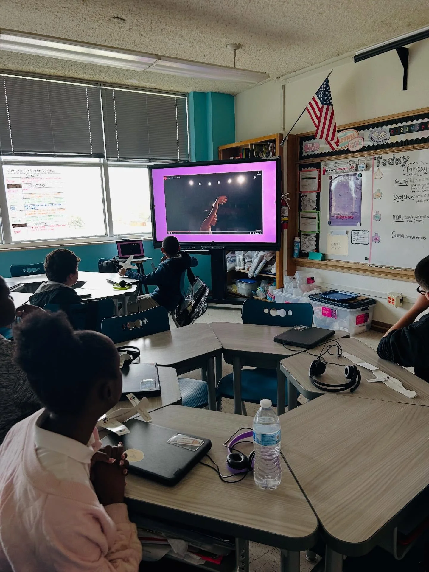 Career Day was a dream. Carpenter Elementary welcomed Brown Girls Do Ballet with open arms and bright minds. It&rsquo;s always an honor to show kids that the arts are a real career, a real pathway, and a real home. @jwcarpenterelementary @dallasisd