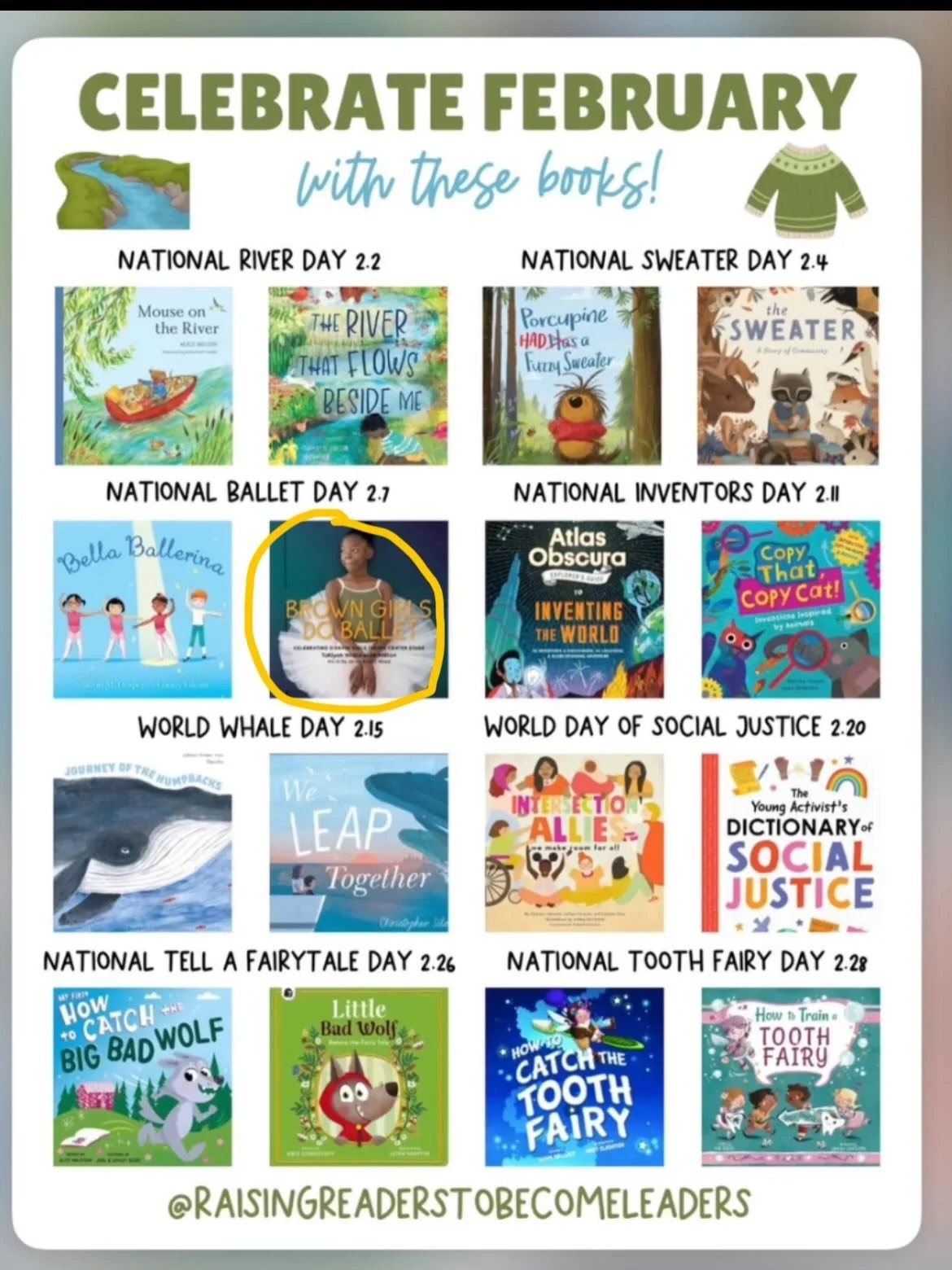 🩰✨ It&rsquo;s National Ballet Day and we&rsquo;re celebrating stories that keep ballet accessible, joyful, and seen.

We&rsquo;re honored that @raisingreaderstobecomeleaders selected Brown Girls Do Ballet as a February book highlight 📚💗 A love let
