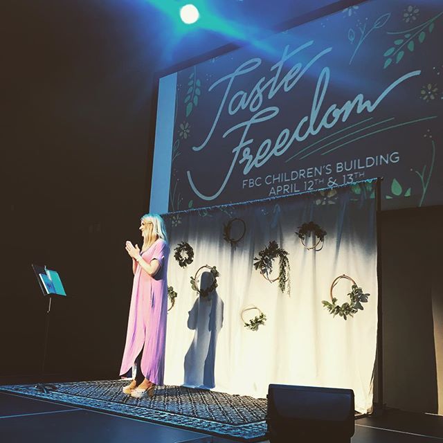 This weekend was a dream. I have thought and prayed for something like this for years. I didn&rsquo;t know exactly what it would look like but I KNEW God had given me a dream to speak to women about finding freedom through renewing the mind. But hone