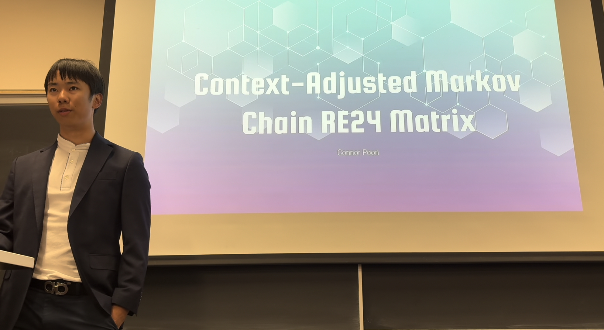 Context-Adjusted Markov Chain RE24 Matrix