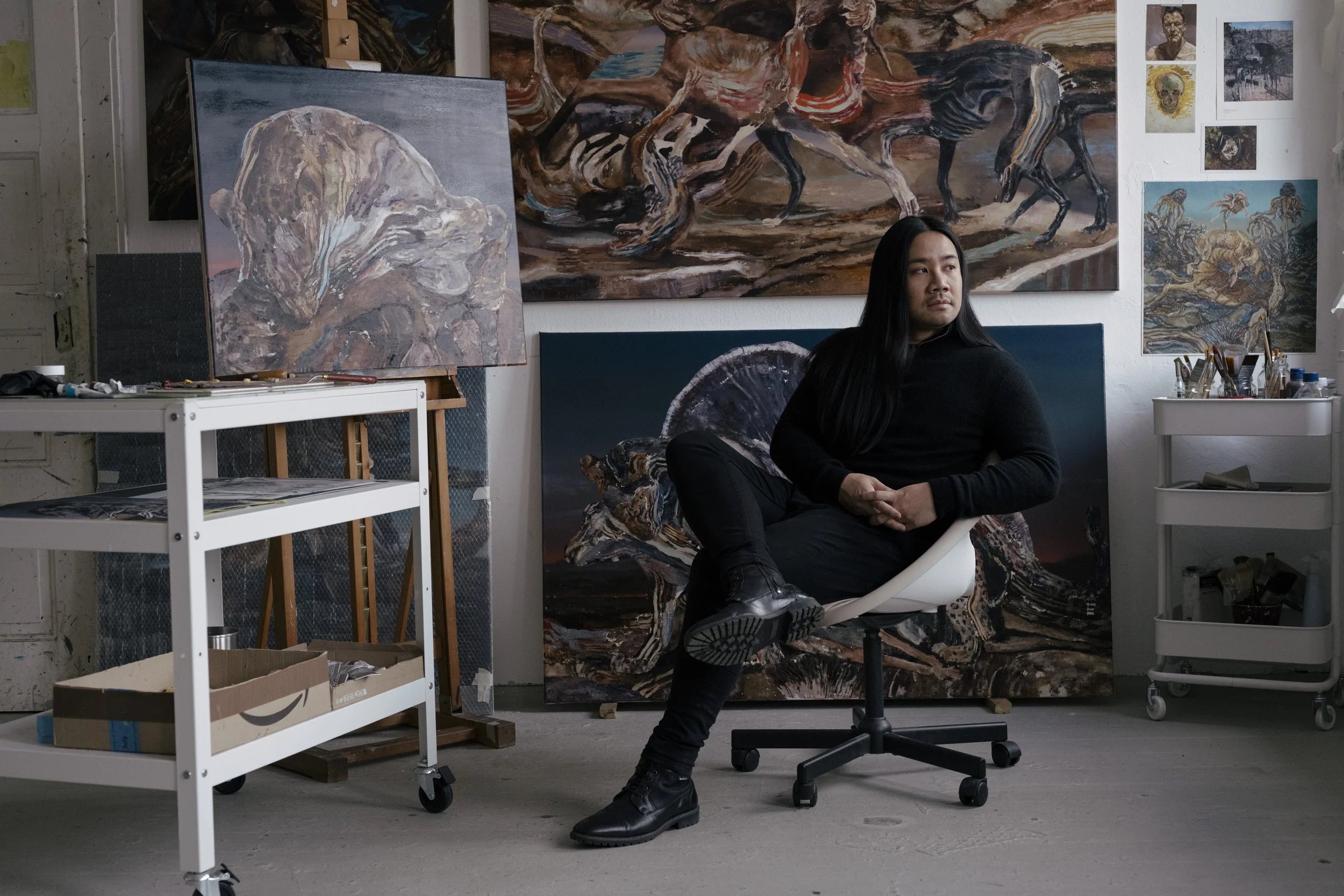 Brian Harnisch, artist and painter.