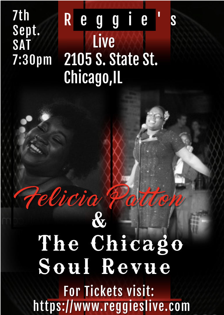 Felicia Patton and The Chicago Soul Revue at "Reggies Live."