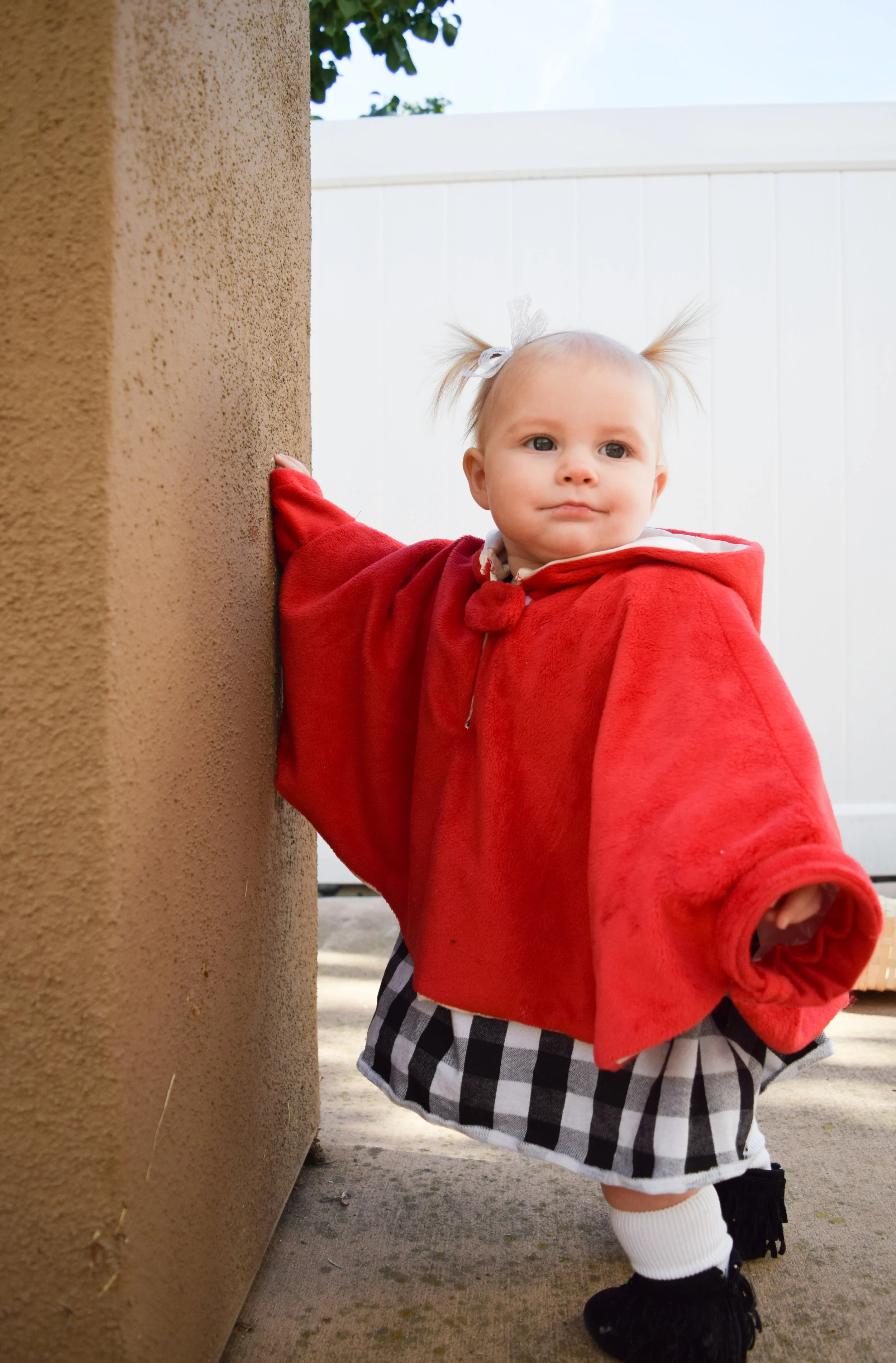 Ava's 1st Halloween - Family Halloween Costume for Three - Little Red Riding Hood Baby Costume