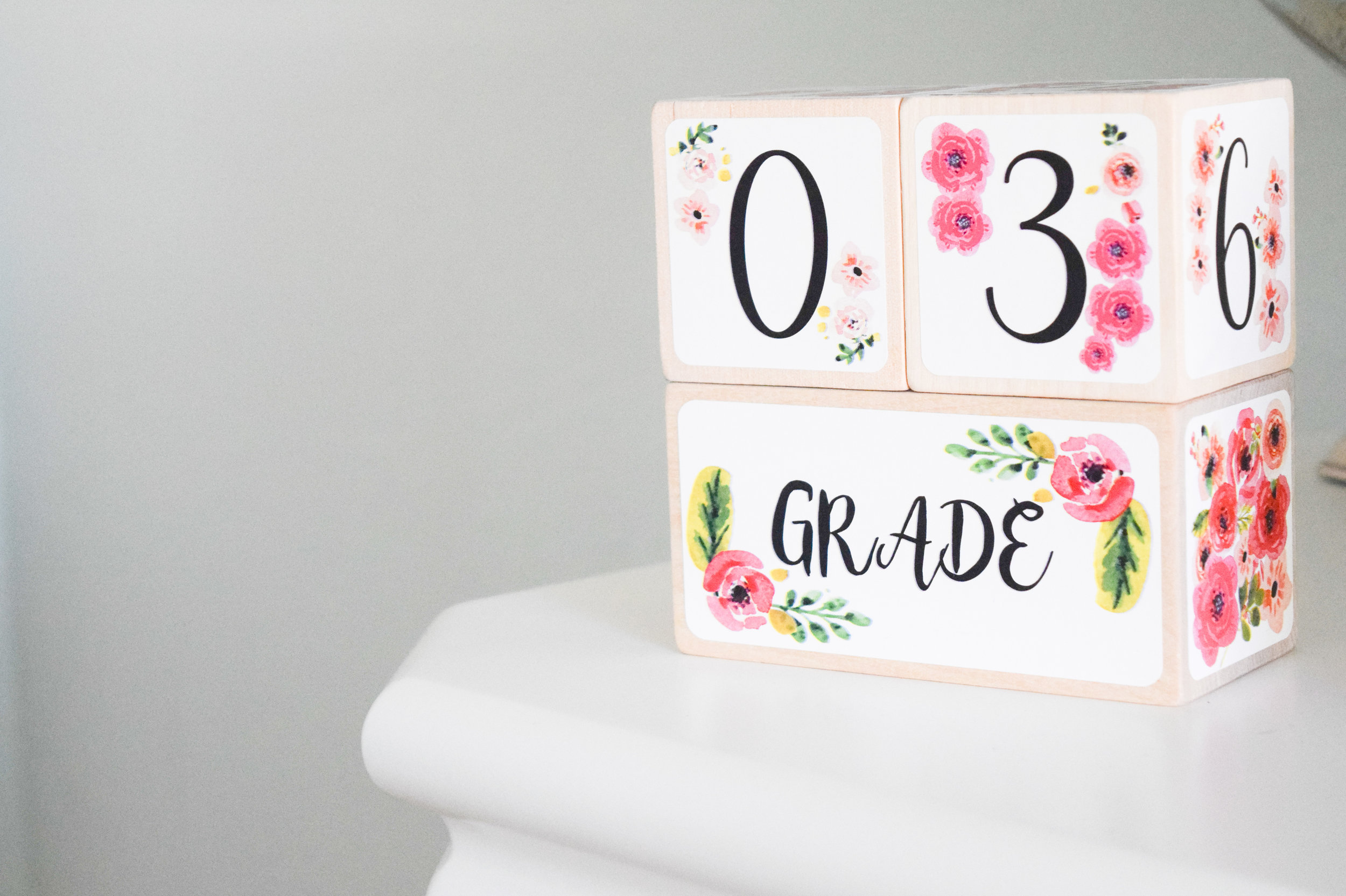 AVA'S 7 MONTH UPDATE | Baby Milestone Blocks GIVEAWAY