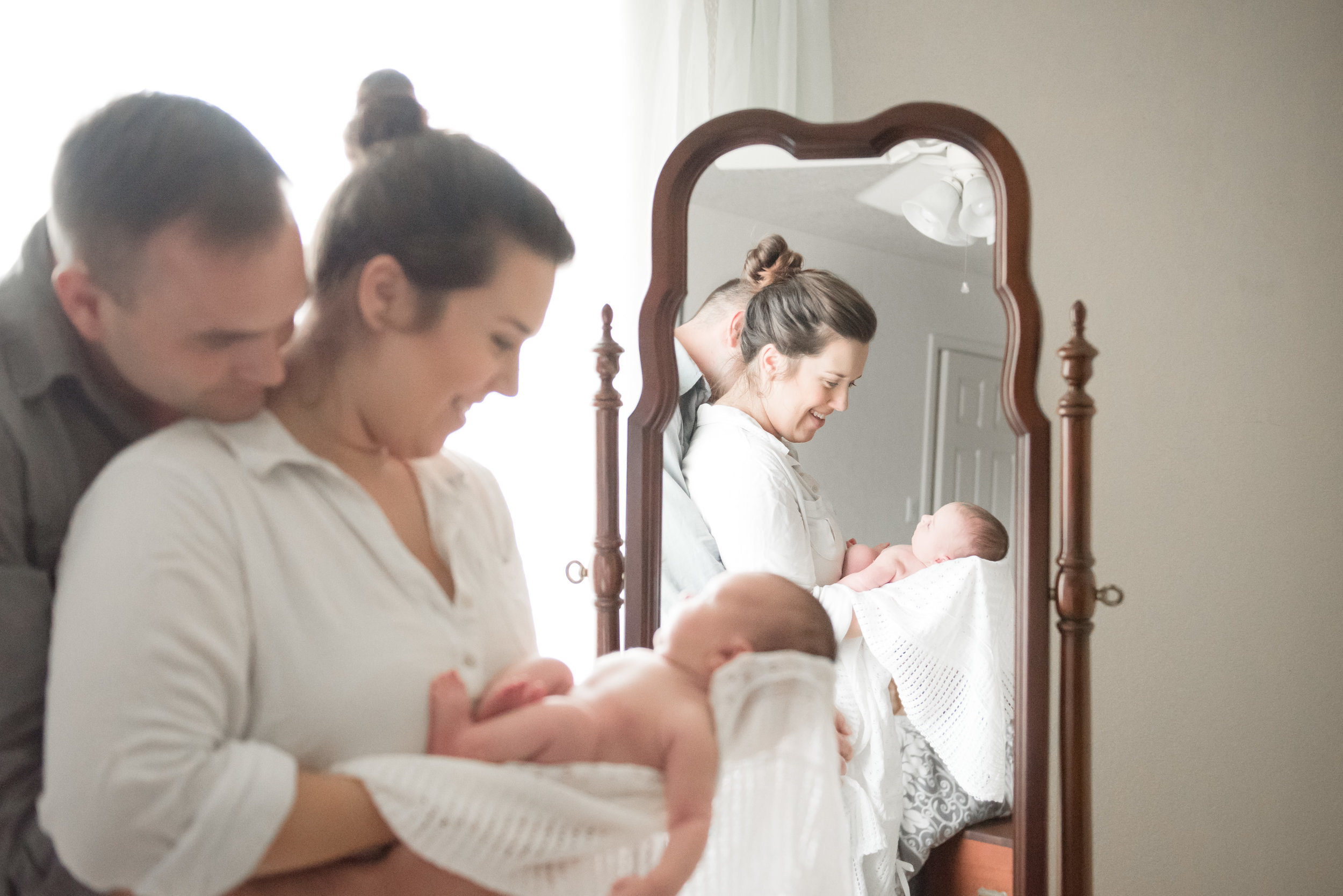 Family Newborn Photos - Reflecting Grace Photography