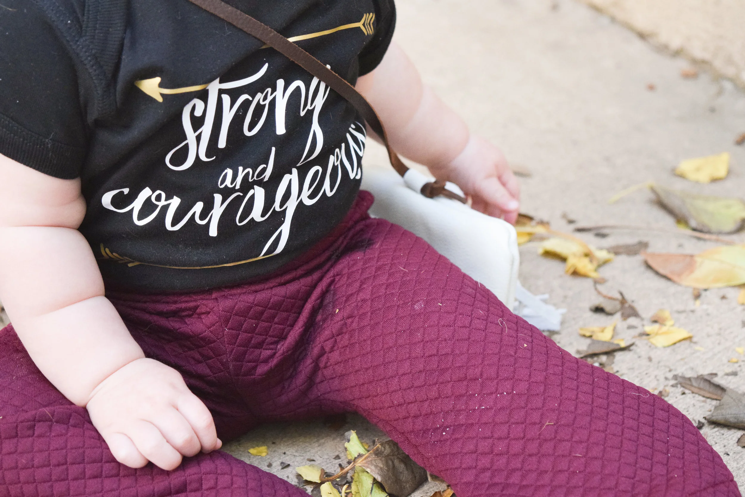 Maroon Baby Bell Bottoms, Black Printed Onesie, Boho Baby Purse
