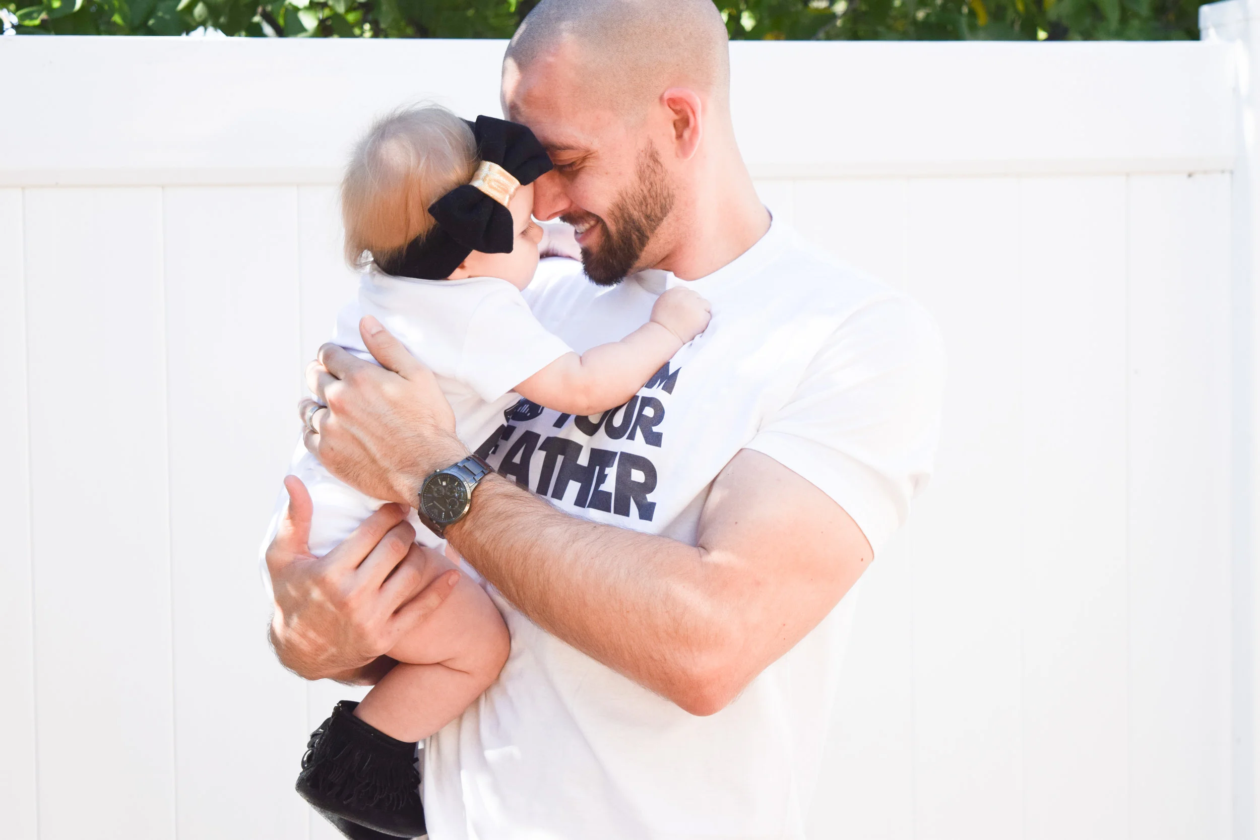 Star Wars Themed Baby Onesie + Daddy Shirt - Daddy/Baby Shirts