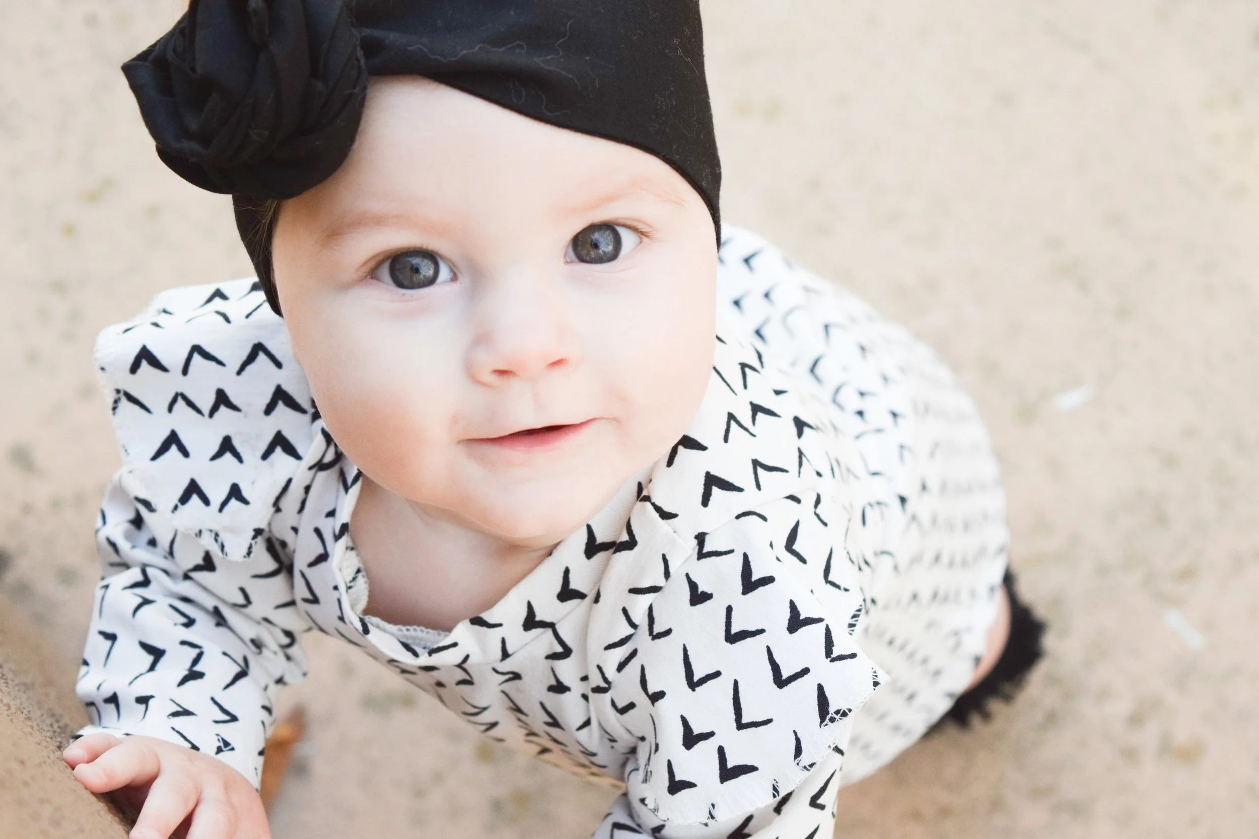 BABY FASHION | Black + White Holiday Kids Dress