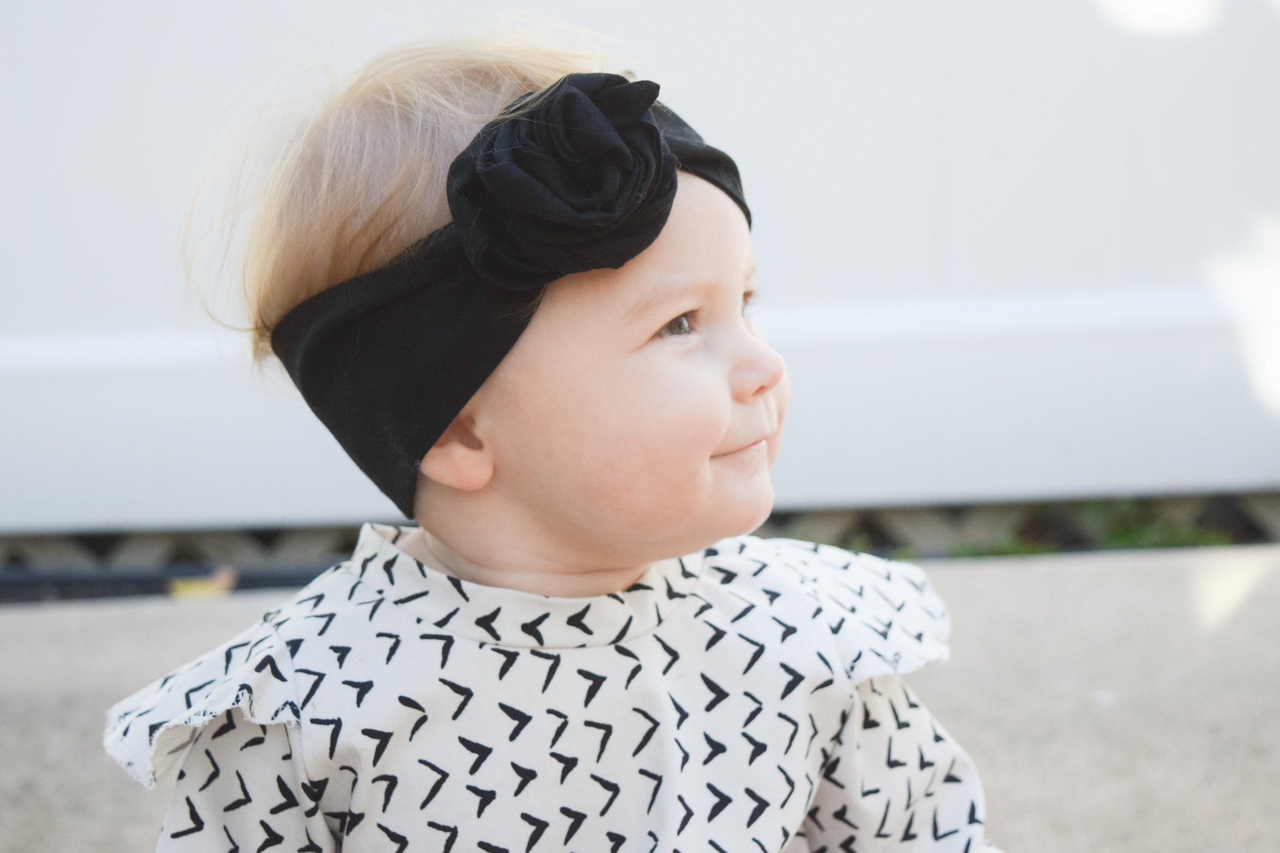 BABY FASHION | Black + White Holiday Kids Dress