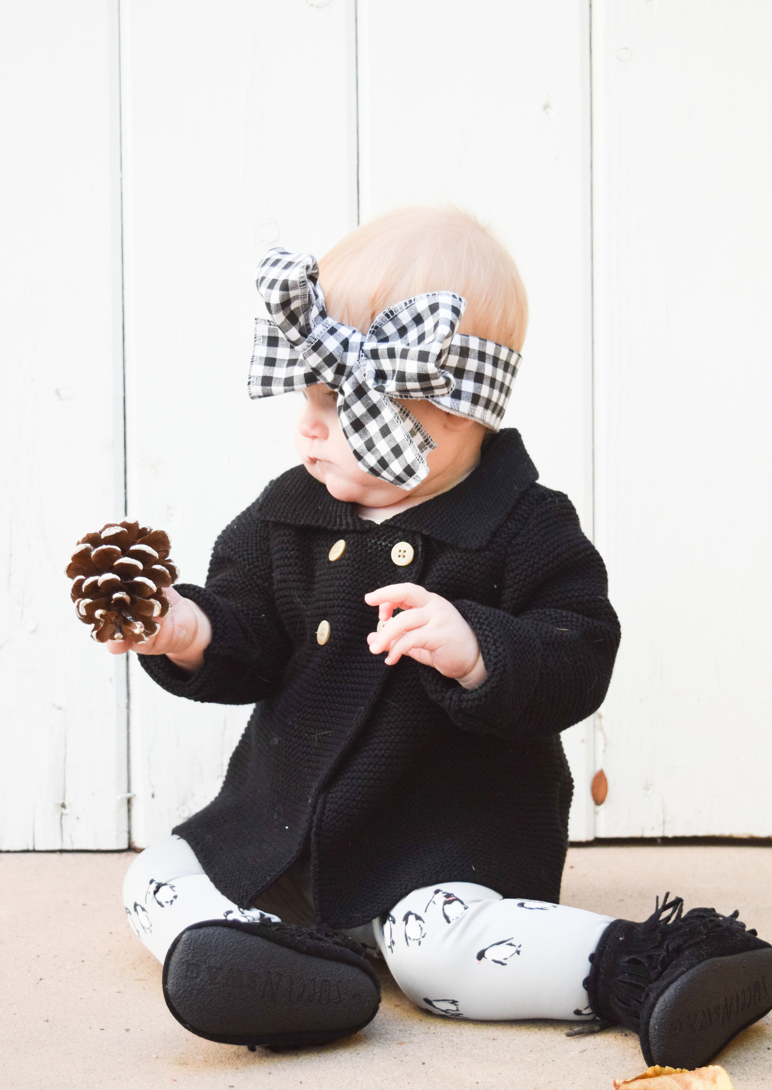 BABY FASHION | Kids Penguin Leggings - Cute Kids Winter Outfit